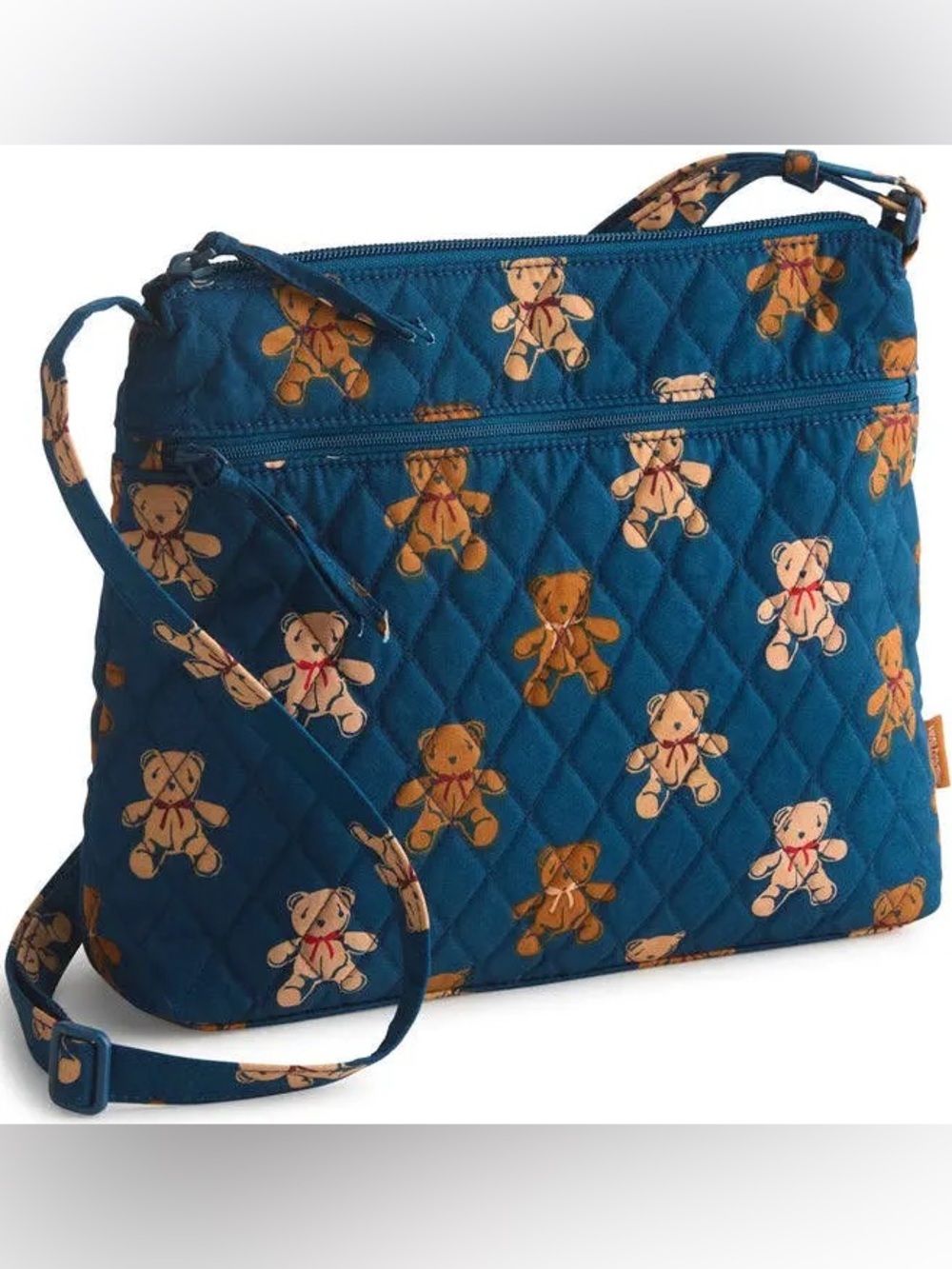 NWT-Vera Bradley-Bunch of 🐻 Bears 🧸Original Zip Hipster Crossbody Bag-$80 - Picture 14 of 16